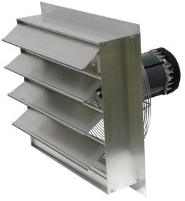 AX Wall Exhaust Fan 12 inch 1640 CFM Direct Drive AX12-2