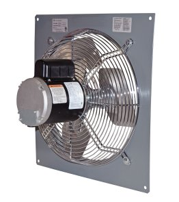 Wall Mount Panel Type Exhaust Fan 16 inch Variable Speed 2570 CFM Direct Drive P16-1V