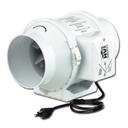 TT Silent Mixed-Flow 2 Speed Turbo Duct Inline Fan 6 inch 327 CFM TT SILENT 150