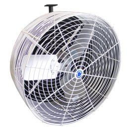 Versa-Kool White Circulation Fan w/ Cord & Mount 24 inch 7860 CFM VK24