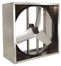 VID Cabinet Exhaust Fan 42 inch 230/460 Volt 16300 CFM 3 Phase Direct Drive VID4215T-X