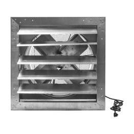 Maxx Air Exhaust Fan w/ Shutters 1 Speed 18 inch 3000 CFM Direct Drive IF18RUPS
