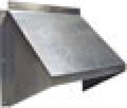 16" Galvanized Weather Hood