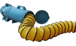 Canister and 25 ft Polyester Duct Hose