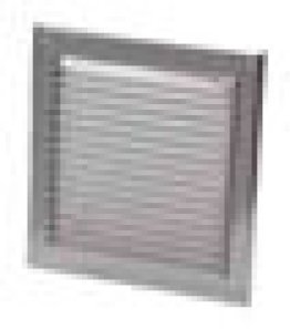 6" Square Alum Exterior Fixed Grill