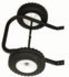 Pedestal Wheel Kit with 10" rubber wheels