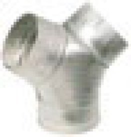 8" Y Sheet Metal Adapter