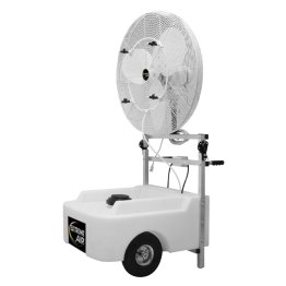 Portable Oscillating Misting Fan 24 inch w/ 22 Gal Tank 3 Speed 3950 CFM VPC24-POWOSC
