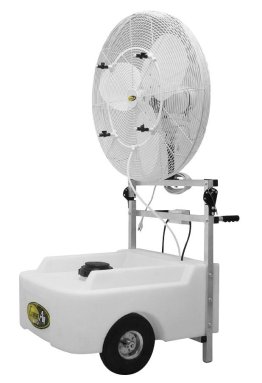 Portable Oscillating Misting Fan 30 inch w/ 22 Gal Tank 3 Speed 5010 CFM VPC30-POWOSC