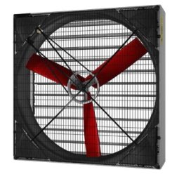 Galvanized Box Fan 50 inch 26000 CFM 240V Belt Drive V4E13K2M11036