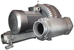 Atlantic Blowers Two Stage Regenerative Blower 4 inch 812 CFM 3 Phase AB-1802