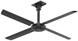 Hunter XP 8 foot HVLS Ceiling Fan w/ Remote 1600 Sq Ft Coverage 120 Volt 72292