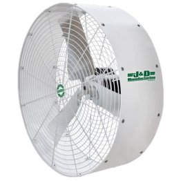 Poly Stormer White Recirculation Fan 36 inch 8070 CFM 1 Speed VPS36A