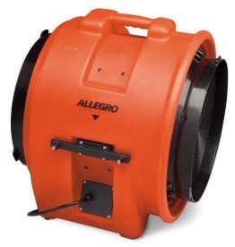 Explosion Proof Axial Confined Space Blower 16 inch 2849 CFM 115 / 230 Volt 9558
