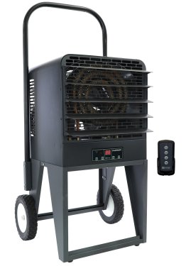 King Platinum Industrial Portable Heater w/ LED Display & Remote 34,100 BTU 480V 3 Phase PKB4810-3-P