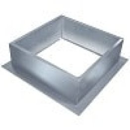 Galv. roof curb 18" high uninsulated 22.5" O.D. sq. RCG22.5
