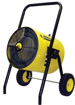 Fostoria Portable Electric Salamander Fan Forced Heater 102390 BTU 30 kW 600V 3 Phase FES-3060-3A