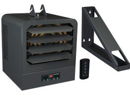KB PlatinumX Heavy Duty Electronic Unit Heater w/ Remote & Mounting Bracket 25591 BTU 208V 1/3 Ph KB2007-3MP-PLTMX