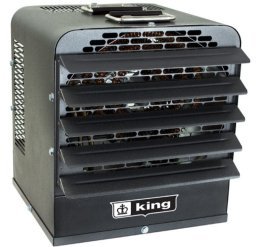 King PKB-FM Industrial Portable Unit Heater w/ 6 Ft Cord 51182 BTU 240V 3 Ph PKB2415-3-T-FM