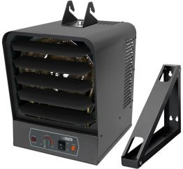 King Compact Garage / Workshop Heavy Duty Heater w/ Thermostat & Mounting Bracket 208V 1 Phase 7kW SKB2007-1-T-B