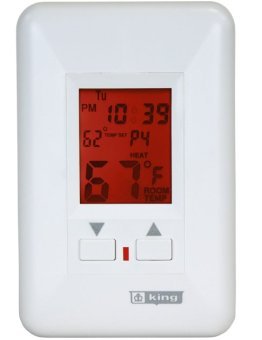 King Electric ESP Programmable Electronic Thermostat 208/240V 22A ESP230-R