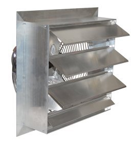 AX Wall Exhaust Fan 12 inch Variable Speed 1350 CFM Direct Drive AX12-1VHE