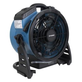 Portable Outdoor Battery-Operated Cooling Misting Fan & High Velocity Air Circulator Variable Speed 900 CFM FM-65WB