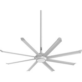 Big Ass Fans Essence 8 foot HVLS Ceiling Fan Kit w/ White Trim 1600 Sq. Ft. Coverage F-ES2-0801A385Q103V46