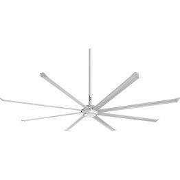 Big Ass Fans Essence 14 foot HVLS Ceiling Fan Kit w/ White Trim 4900 Sq. Ft. Coverage F-ES2-1401A385Q103V46