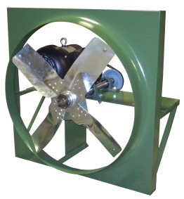 HV Panel Mount Exhaust Fan 36 inch 13129 CFM 3 Phase Belt Drive HV36T30150M