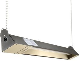Fostoria OCH Series Outdoor/Indoor Rated Quartz Infrared Heater 48 Inch 6826 BTU 208V OCH-46-208VE