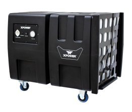 Professional 3-Stage HEPA & Dust Control Filter System Air Scrubber 2 Speed 2000 CFM AP-2000