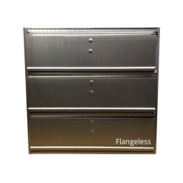 Keenan & Meier Aluminum Exhaust Shutter 72 inch KM72X72