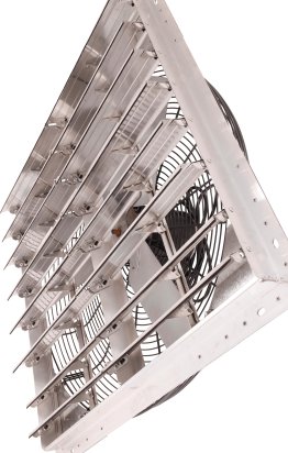 Shutter Mounted Wall Exhaust Fan 30 Inch 5895 CFM 115 Volt 30SF8N240