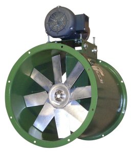 WTA Tube Axial Fan Wet Environment 15 inch 3620 CFM Belt Drive WTA15T10075