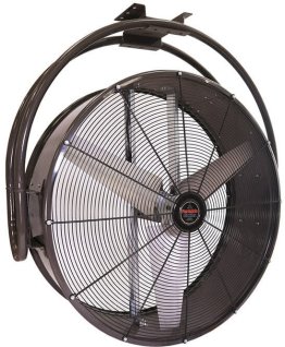 Ceiling Mounted Barrel Fan w/ Cord & Plug 48 inch 19100 CFM Direct Drive CMPC4815