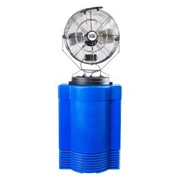 Mid-Pressure Misting Fan w/ 40 Gal Tank 18 inch 3 Speed 3500 CFM CDMP1840BLU