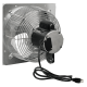 VES Shutter Exhaust Fan w/ Cord 12 inch 1006 CFM Variable Speed Direct Drive VES12C