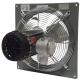 Wall Mount Panel Type Exhaust Fan 18 inch Variable Speed 3150 CFM Direct Drive P18-1V