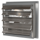 SD Exhaust Fan w/ Shutters 1 Speed 24 inch 5000 CFM Direct Drive SD24-F1