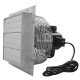 Shutter Exhaust Fan w/ Cord & Plug 24 inch Variable Speed 5625 CFM 101316