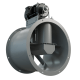BTA Tube Axial Fan 12 inch 3020 CFM Belt Drive 3 Phase BTA12T30200M