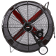 Portable Explosion Proof Barrel Cooling Fan 42 inch 14445 CFM Belt 3 Phase TPC4213-HL-X