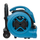 XPower Air Mover w/ Telescopic Handle, Wheels & Carpet Clamp 3 Speed 2800 CFM P-630HC