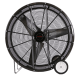 PC Portable Cooler Barrel Fan w/ Cord & Plug 48 inch 19100 CFM 460 Volt Direct Drive PC4815-460