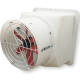 System 4 Shutter Panel Fan w/ Housing & Wireguard 16 inch 2640 CFM Variable Speed S4164E2I