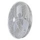 White HAF 12 inch Air Circulator Fan w/ Cord & Plug 1085 CFM Variable Speed 12HAFO
