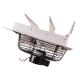 Shutter Mounted Wall Exhaust Fan 12 Inch w/ 9' Cord & Plug 900 CFM Variable Speed 12SF4V35C