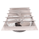 Shutter Mounted Wall Exhaust Fan 20 Inch w/ 9' Cord & Plug 2860 CFM 3 Speed 20SF4T90C