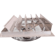 Shutter Mounted Wall Exhaust Fan 24 Inch w/ 9' Cord & Plug 4450 CFM 2 Speed 24SF6D240C